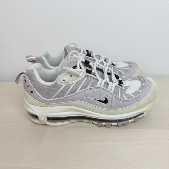 Nike airmax 98 in grey and liliac size 7 - Picture 1 of 9